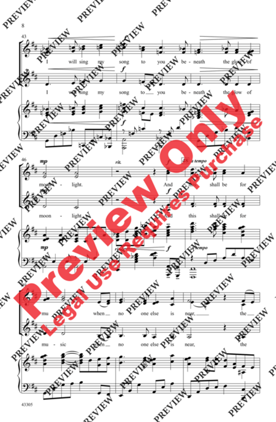 And This Shall Be for Music Women's Choir scores gallery preview page 7