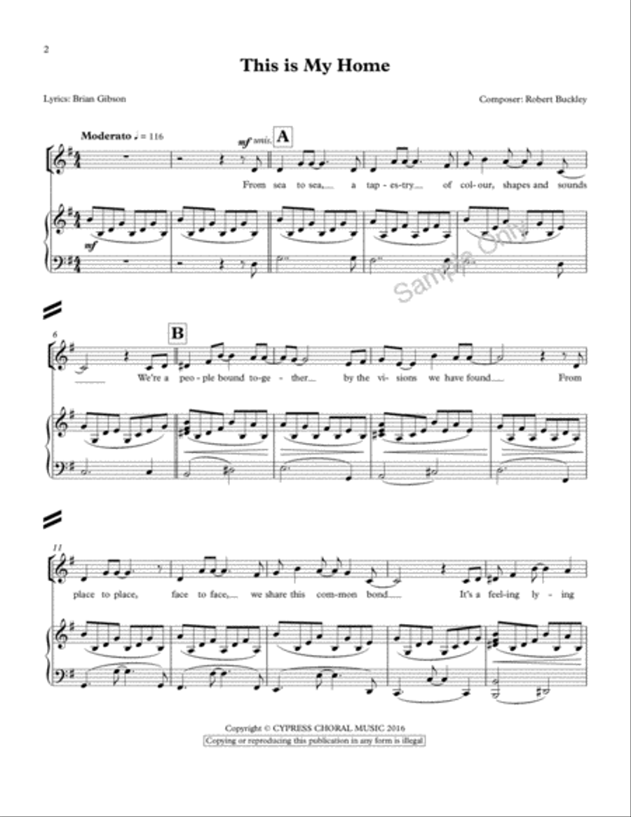 This Is My Home SA scores gallery preview page 2