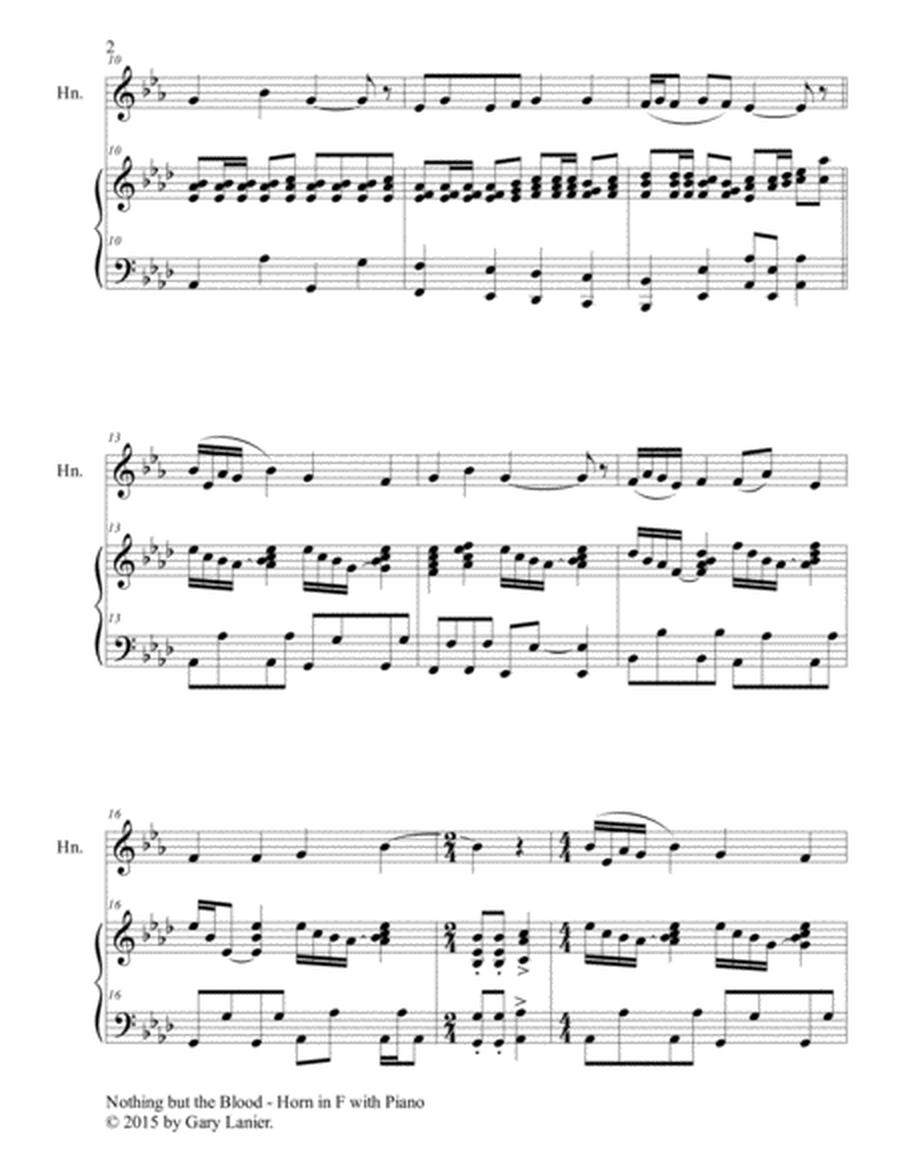 3 JOYFUL GOSPEL HYMNS (for Horn in F with Piano - Instrument Part included) image number null