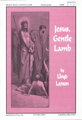 Book cover for Jesus, Gentle Lamb
