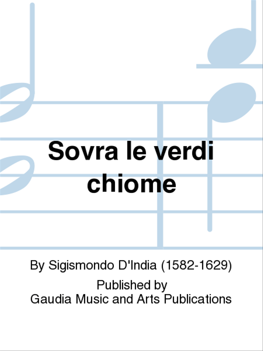 Sovra le verdi chiome Sovra le verdi chiome SSATB scores gallery preview page 1