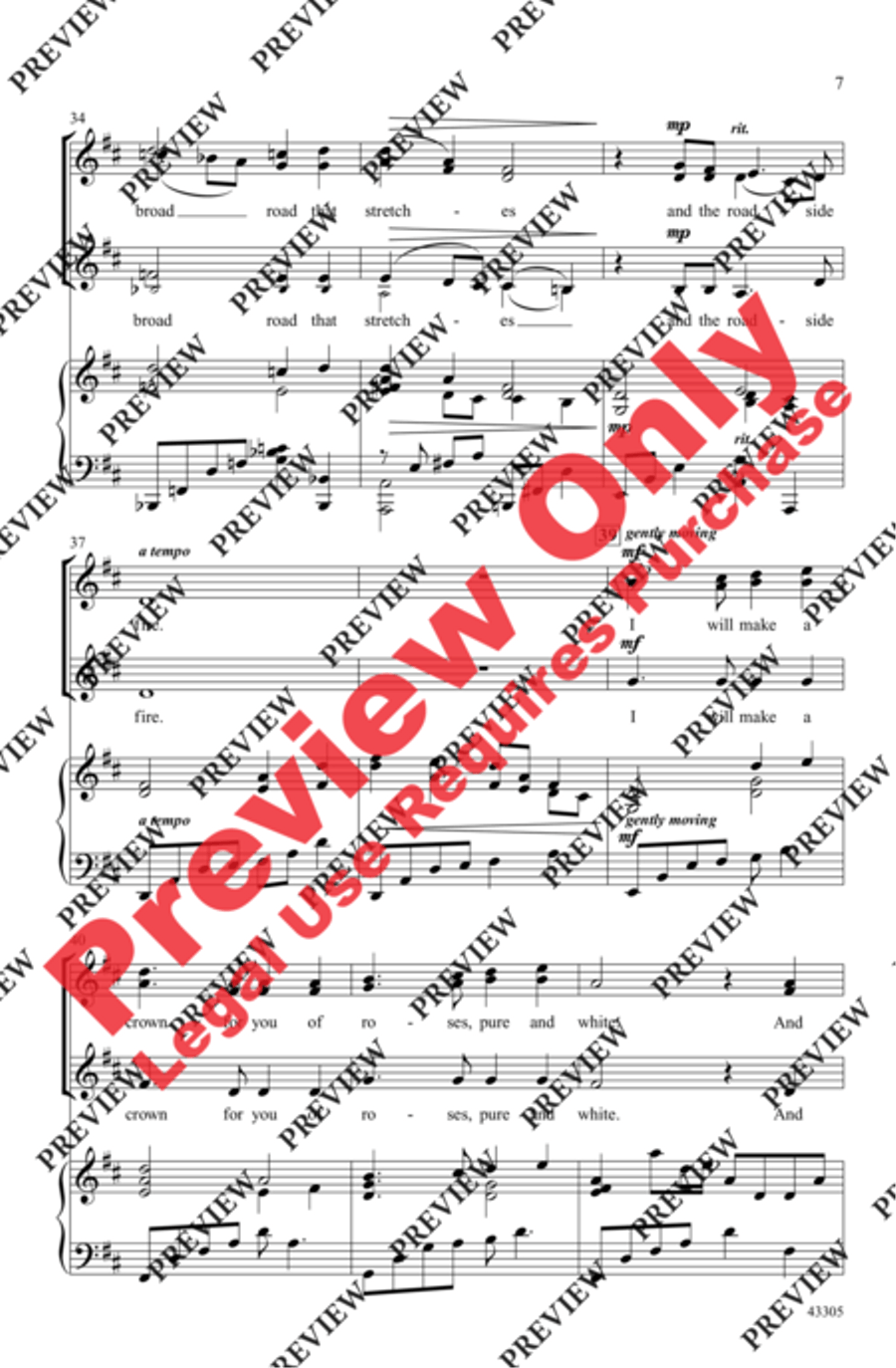 And This Shall Be for Music Women's Choir scores gallery preview page 6