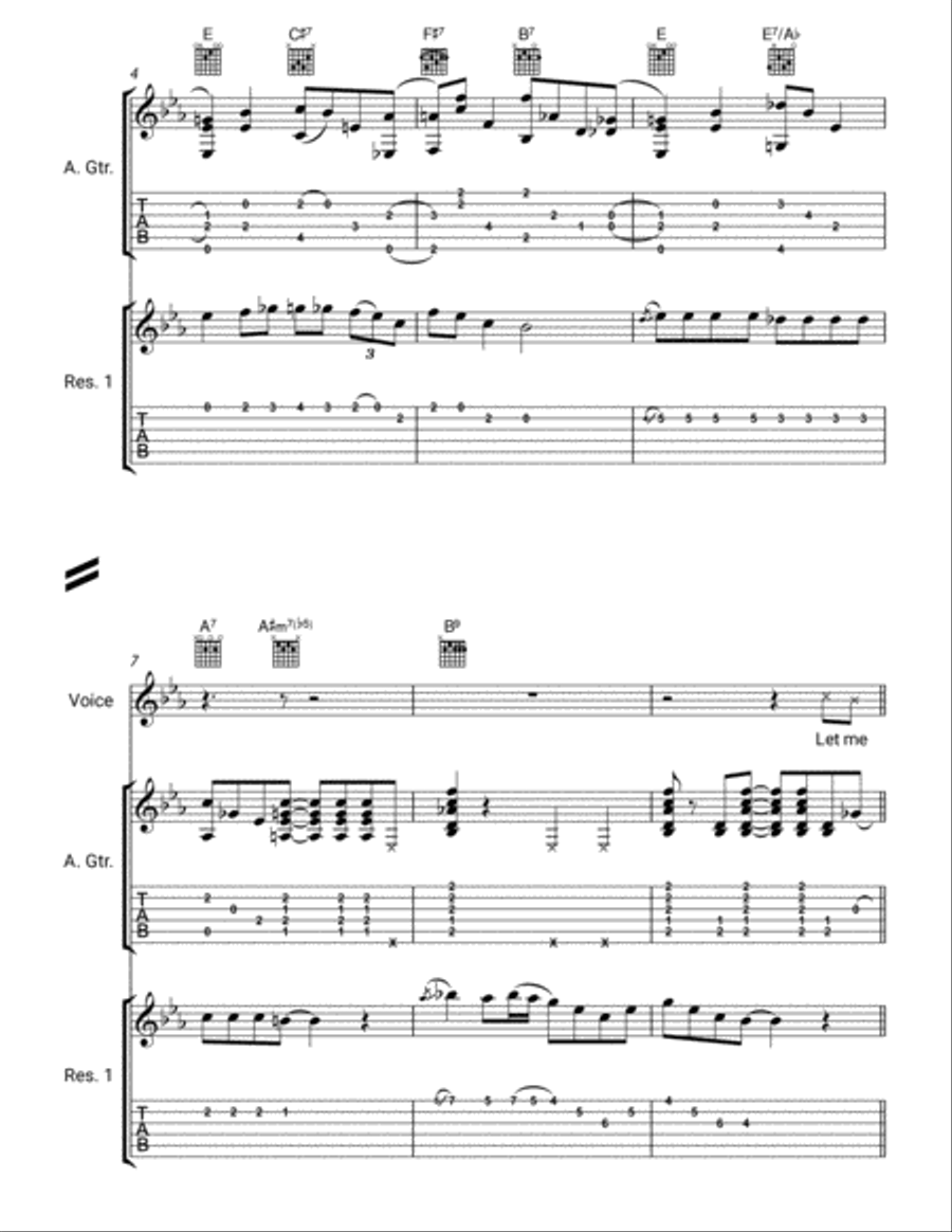 Dead Boy's Rag Electric Guitar scores gallery preview page 2