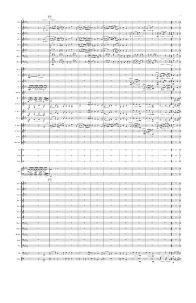Automne for Wind Orchestra (Score) image number null