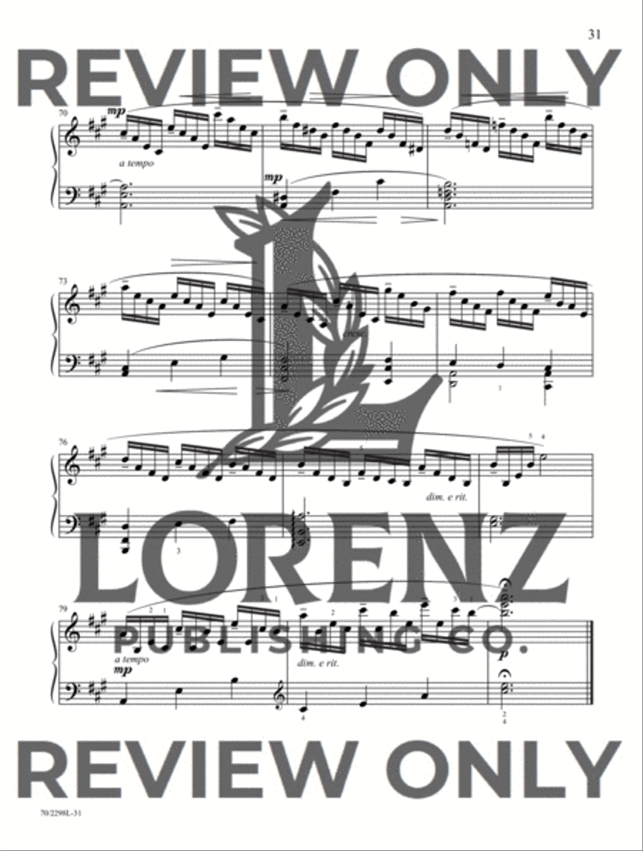 Artistry in Worship Piano Solo scores gallery preview page 15