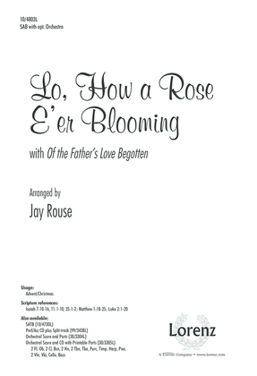 Book cover for Lo, How a Rose E'er Blooming