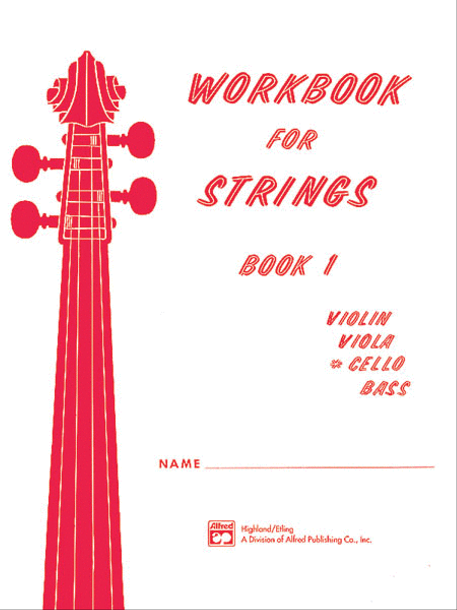Workbook for Strings, Book 1 Chamber Orchestra scores gallery preview page 1