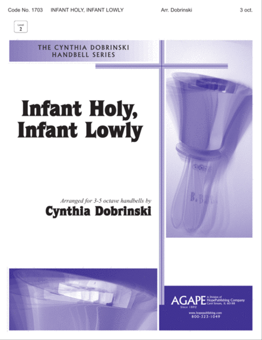Infant Holy, Infant Lowly Handbell Choir scores gallery preview page 1