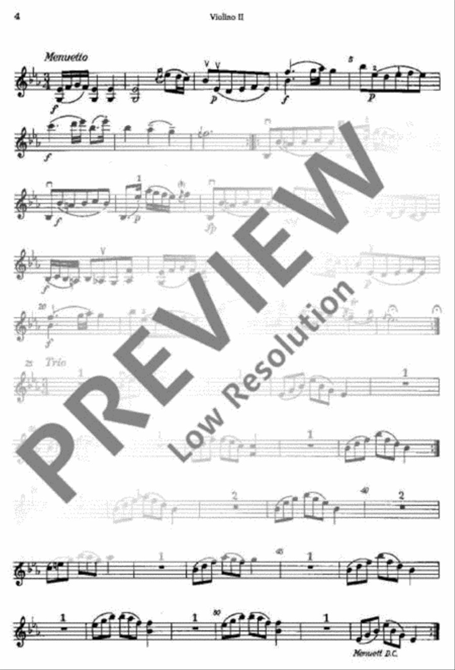 Symphony A 10 Violin scores gallery preview page 5