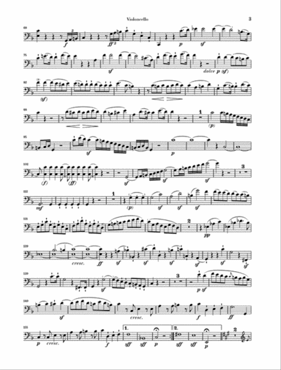 Sonatas for Piano and Violoncello Piano Accompaniment scores gallery preview page 4
