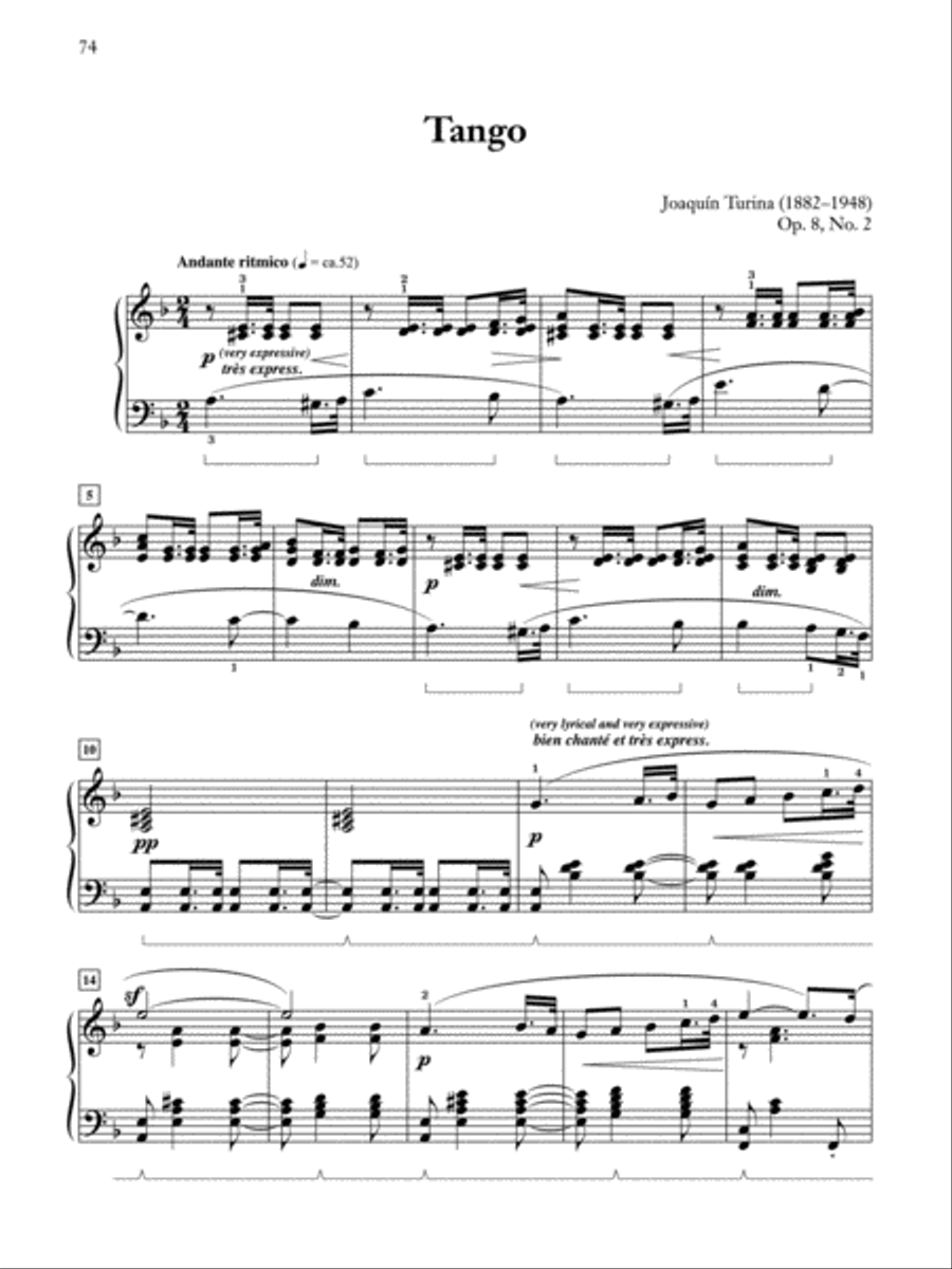 Tangos Piano Solo scores gallery preview page 5