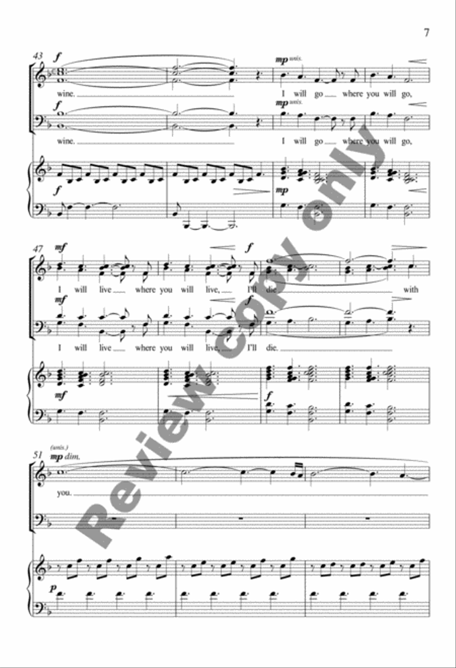 My Very Own My Very Own 4-Part scores gallery preview page 14