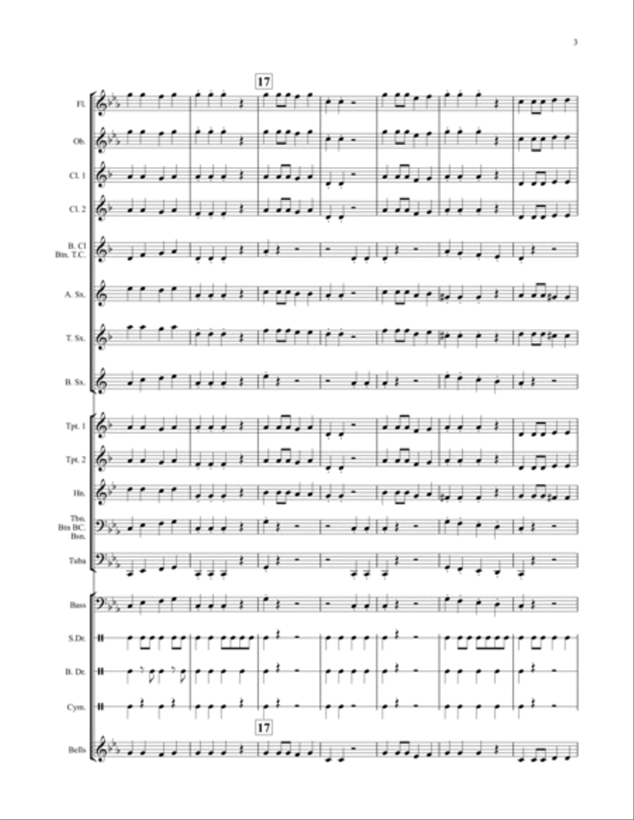 Ogre! Ogre! Concert Band scores gallery preview page 4