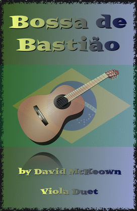 Book cover for Bossa de Bastião, for Viola Duet