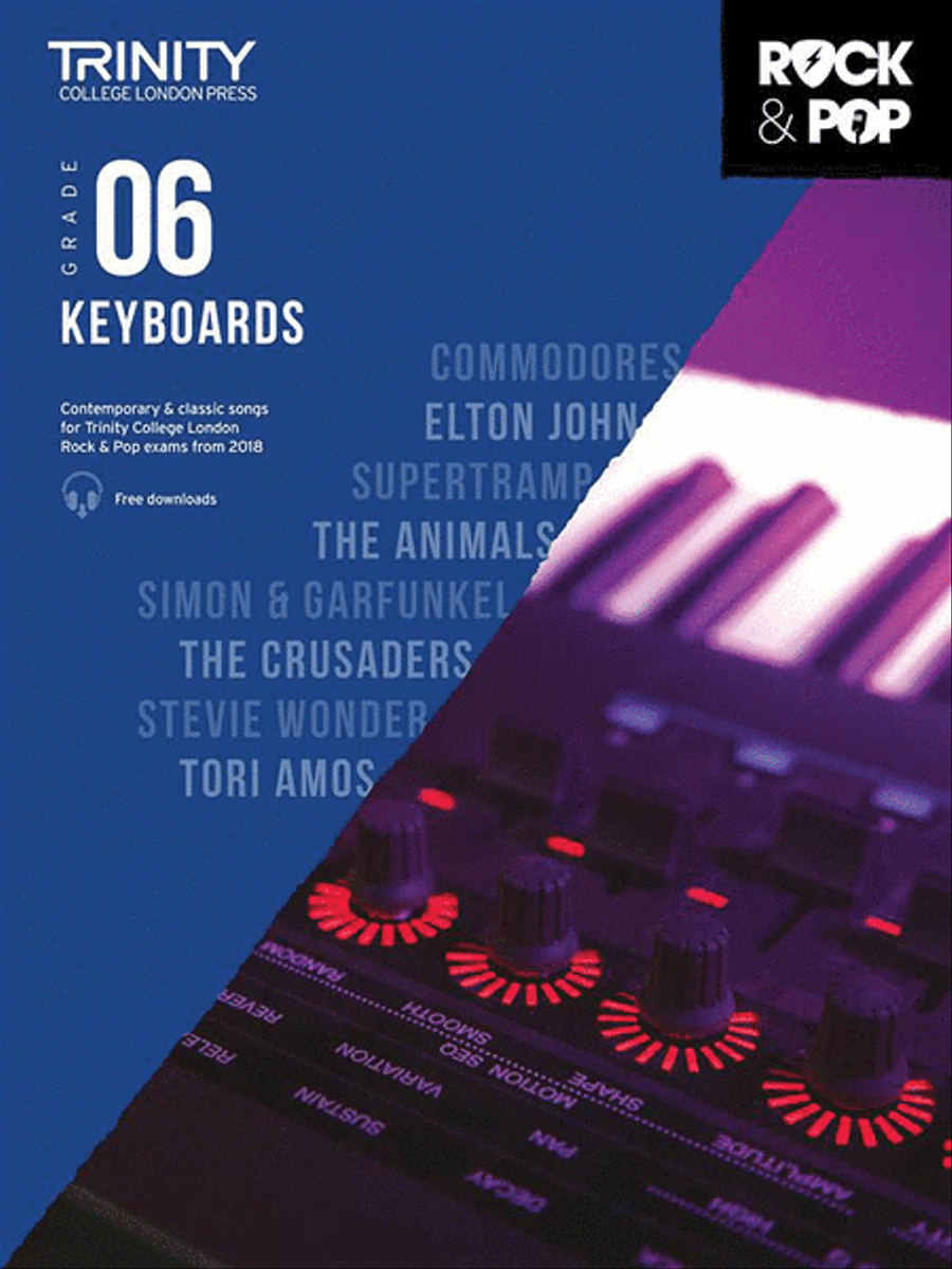 Trinity Rock & Pop 2018 Keyboards Piano Method scores gallery preview page 1