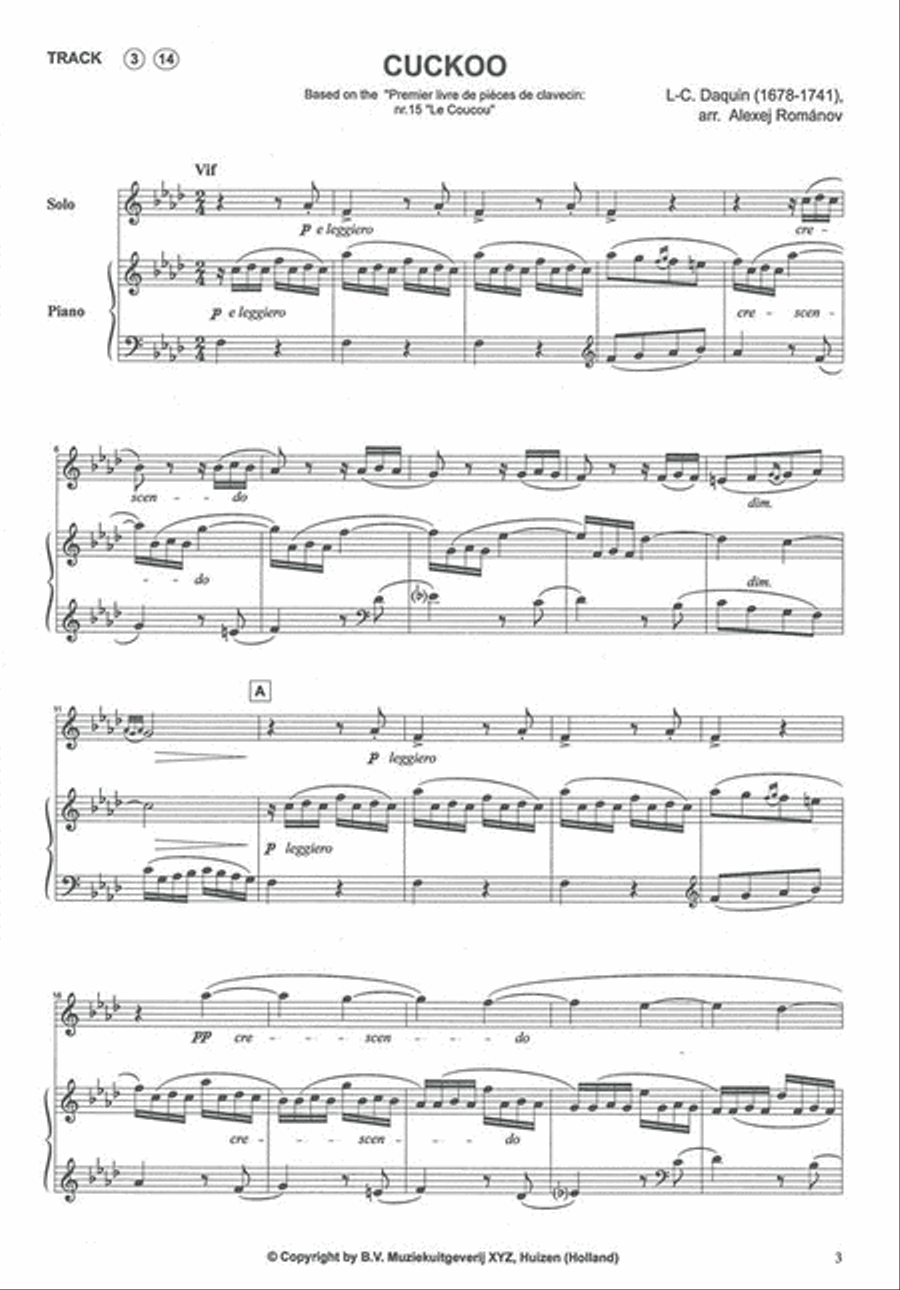 French Classics French Classics Clarinet scores gallery preview page 2