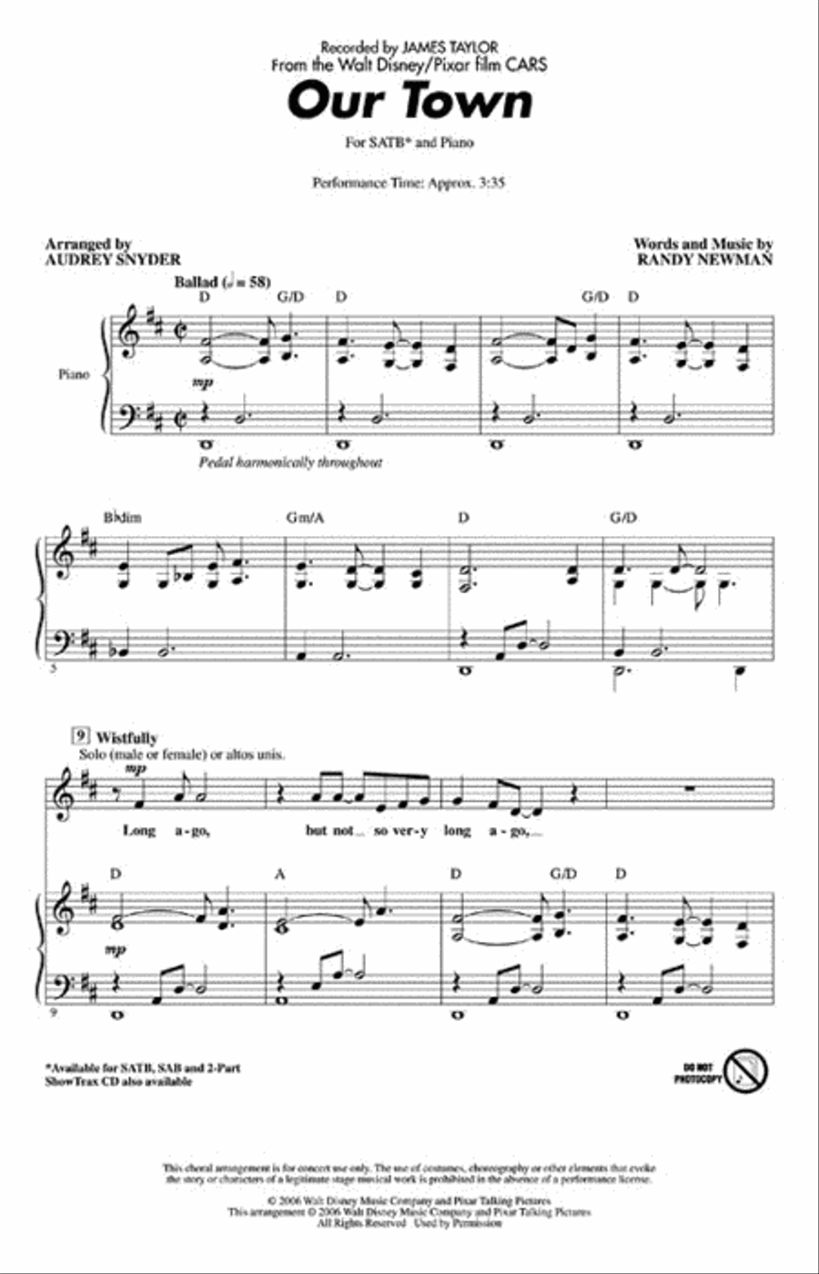 Our Town 4-Part scores gallery preview page 2