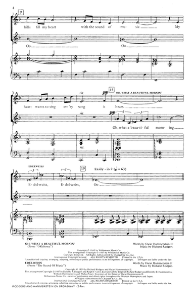 Rodgers and Hammerstein On Broadway (Medley) (arr. Mac Huff)