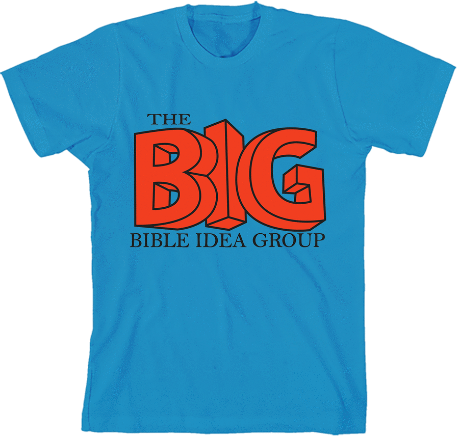 The BIG Bible Idea Group - T-Shirt - Adult Large Choir scores gallery preview page 1