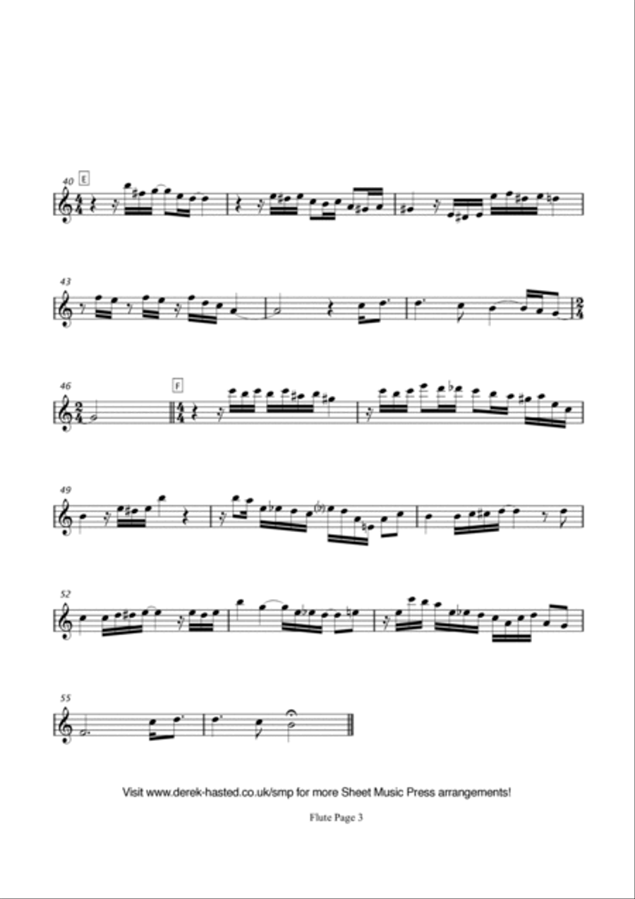 Breakfast In America Flute scores gallery preview page 5