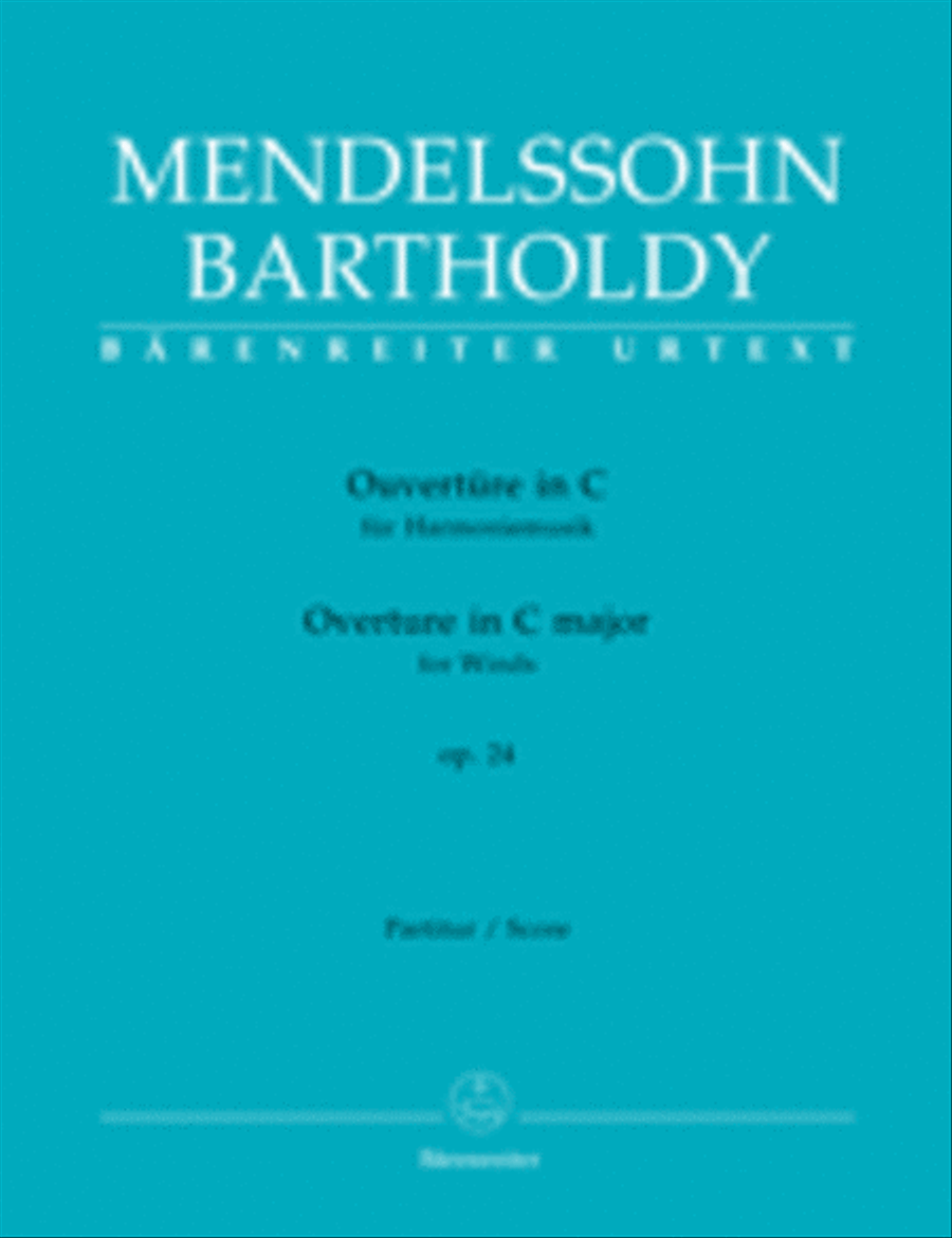 Ouverture C major op. 24 Set of Parts scores gallery preview page 1