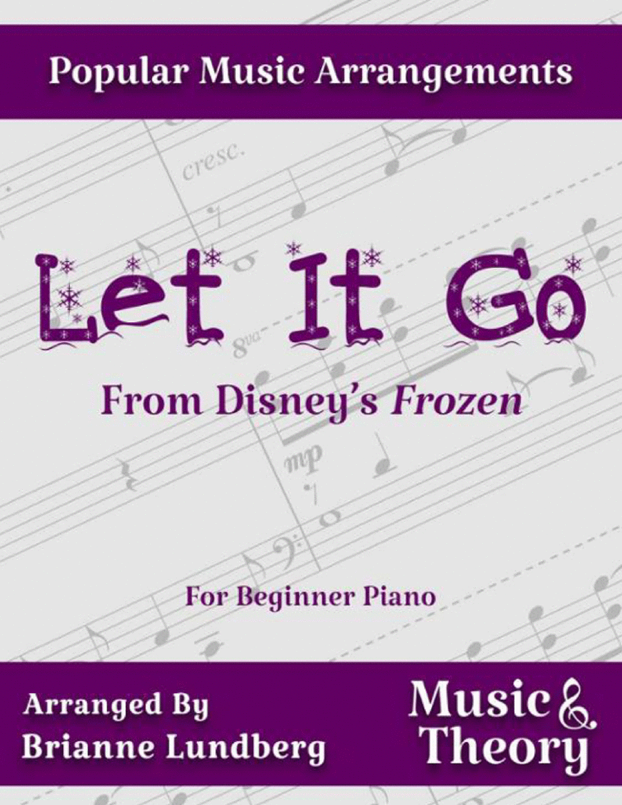 Let It Go Easy Piano scores gallery preview page 1