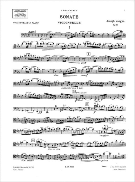 Sonate, Op. 39