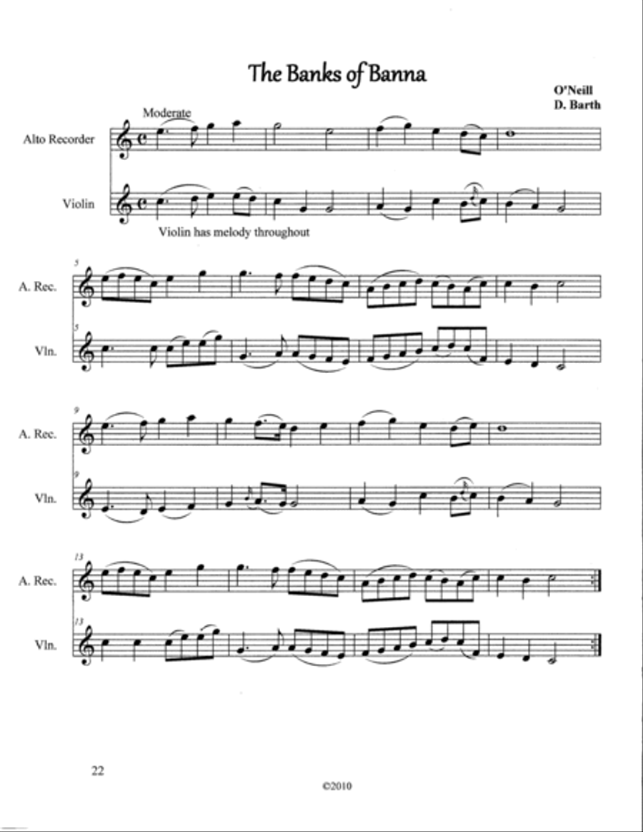 Streams and Shores (10 Duos) Set of Parts scores gallery preview page 4