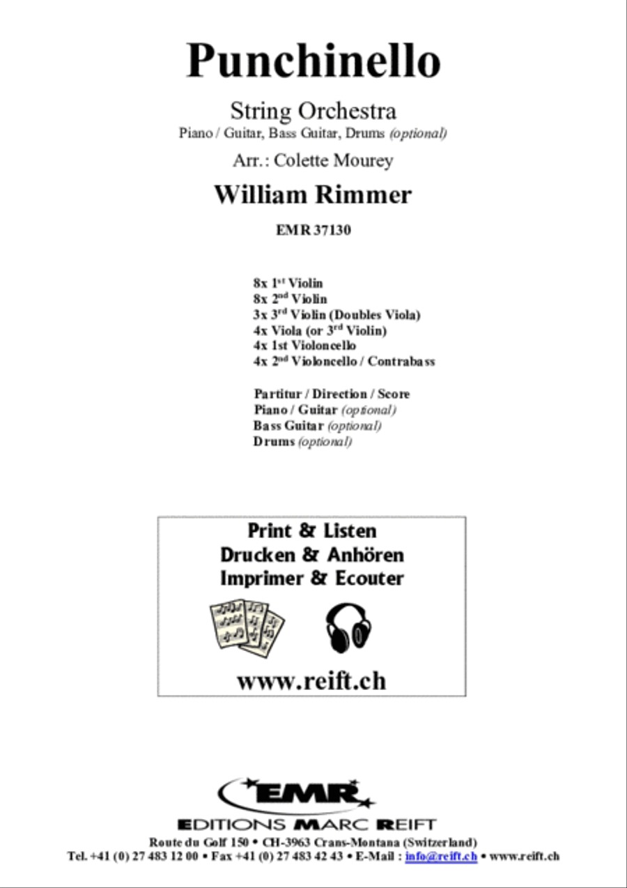 Punchinello String Orchestra scores gallery preview page 2
