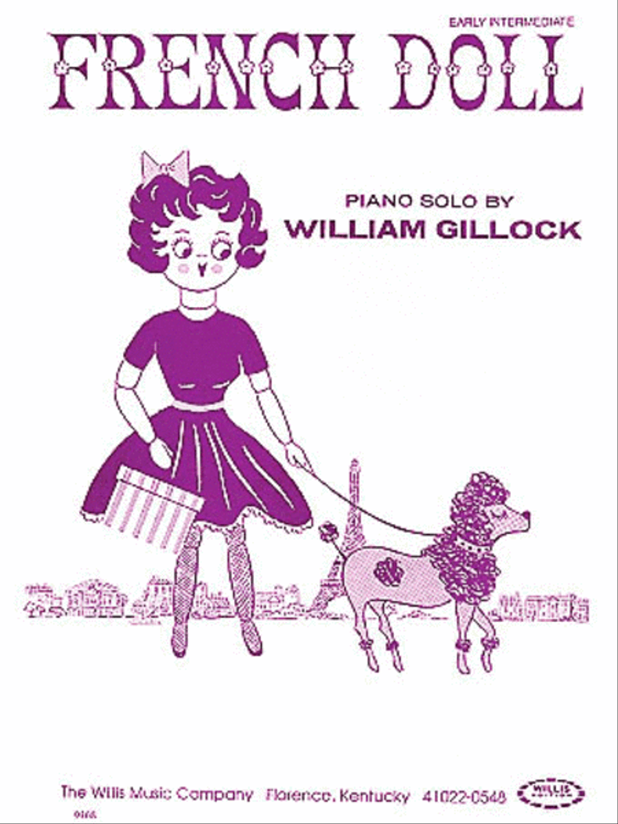 The French Doll Piano scores gallery preview page 1
