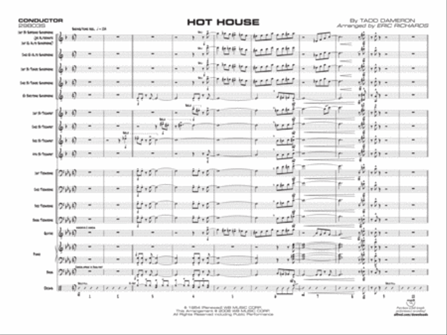 Hot House Hot House Jazz Ensemble scores gallery preview page 2