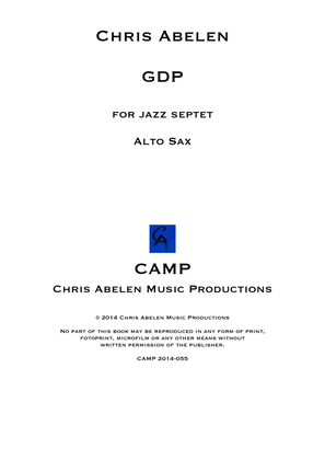 GDP - alto saxophone