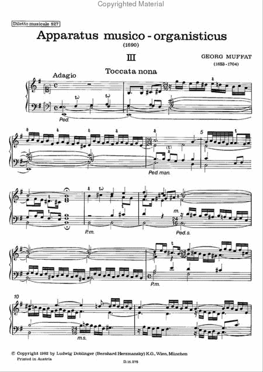 Apparatus musico-organisticus Band 3