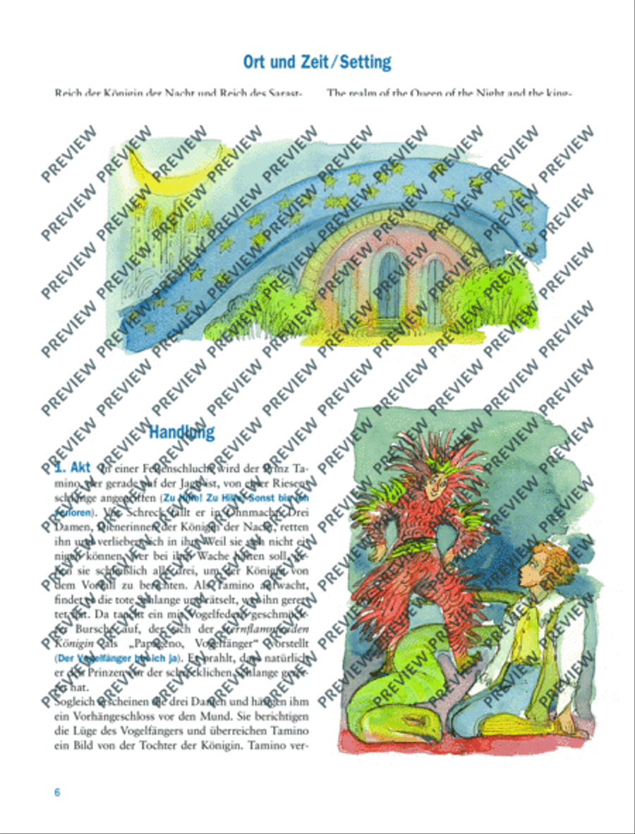 The Magic Flute The Magic Flute Piano Solo scores gallery preview page 7