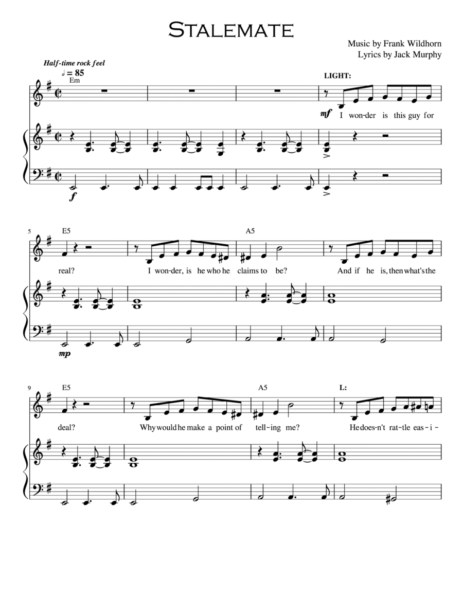 Stalemate Voice scores gallery preview page 1