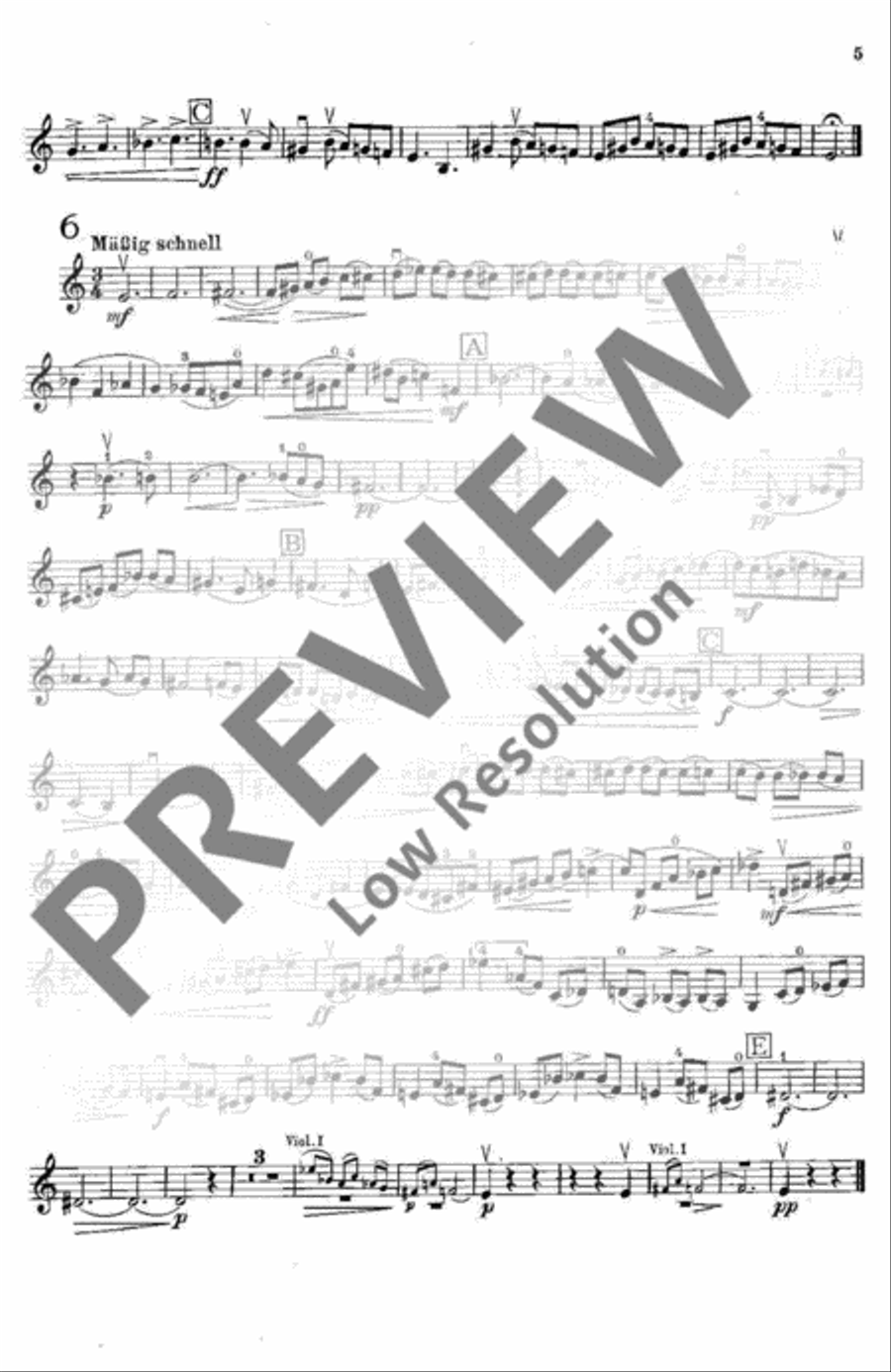 Eight Pieces Eight Pieces Violin scores gallery preview page 6