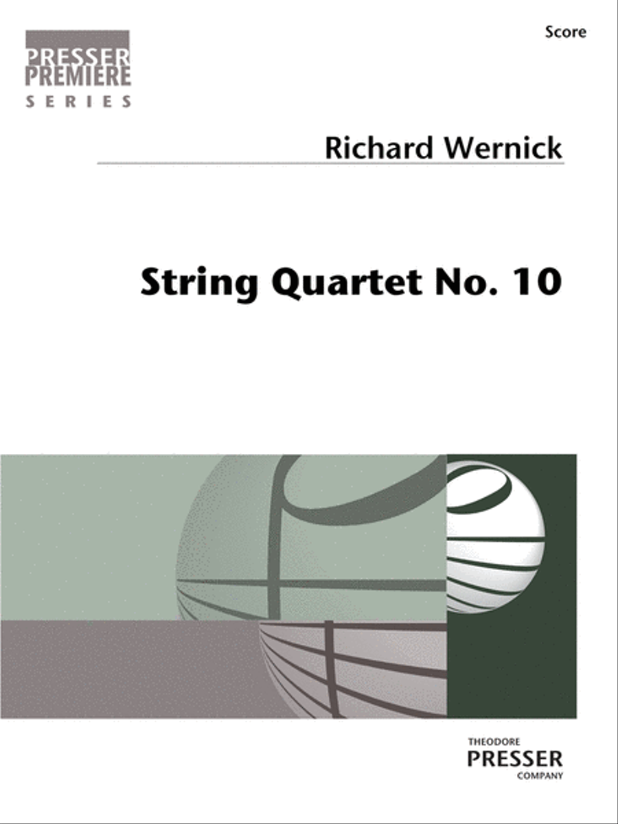 String Quartet No. 10 String Quartet scores gallery preview page 1