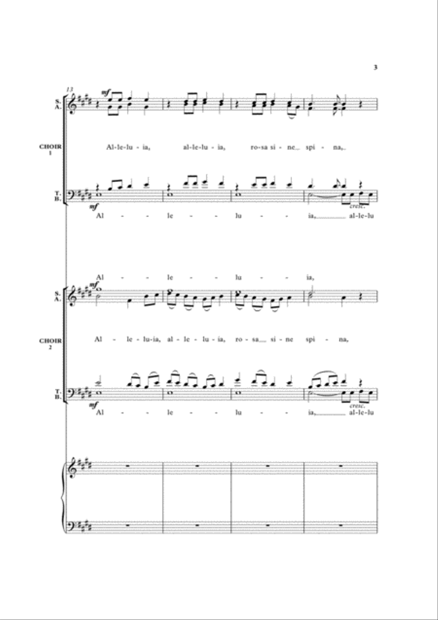Starry night Starry night Divisi scores gallery preview page 3