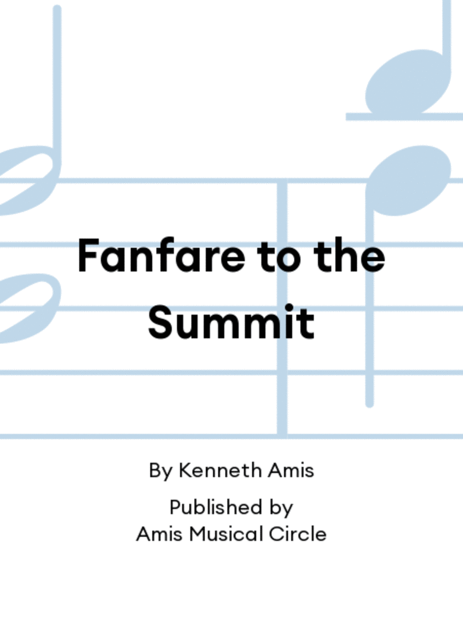 Fanfare to the Summit Brass Band scores gallery preview page 1