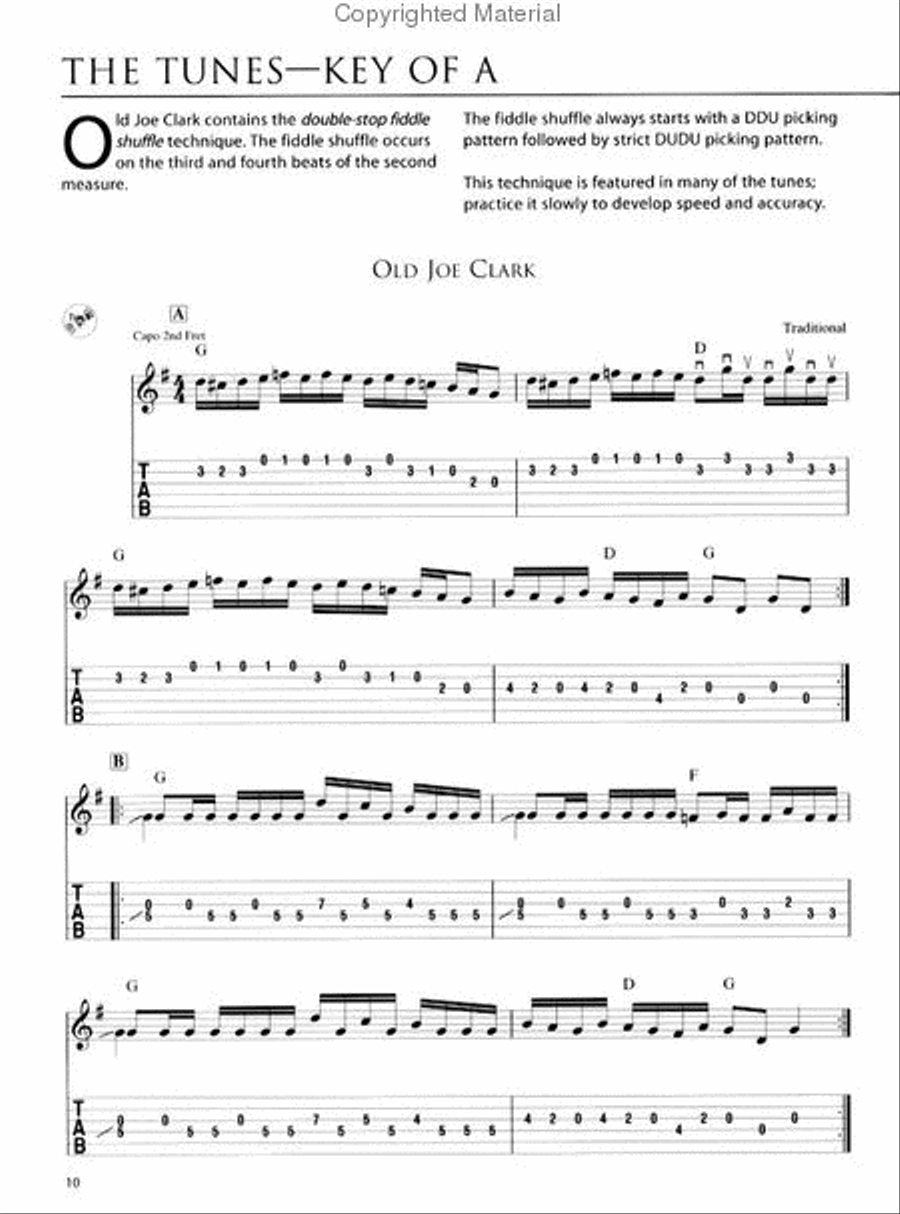 Fiddle Tunes for Flatpickers - Guitar