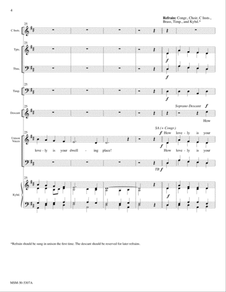 God's Dwelling Place Choir scores gallery preview page 4