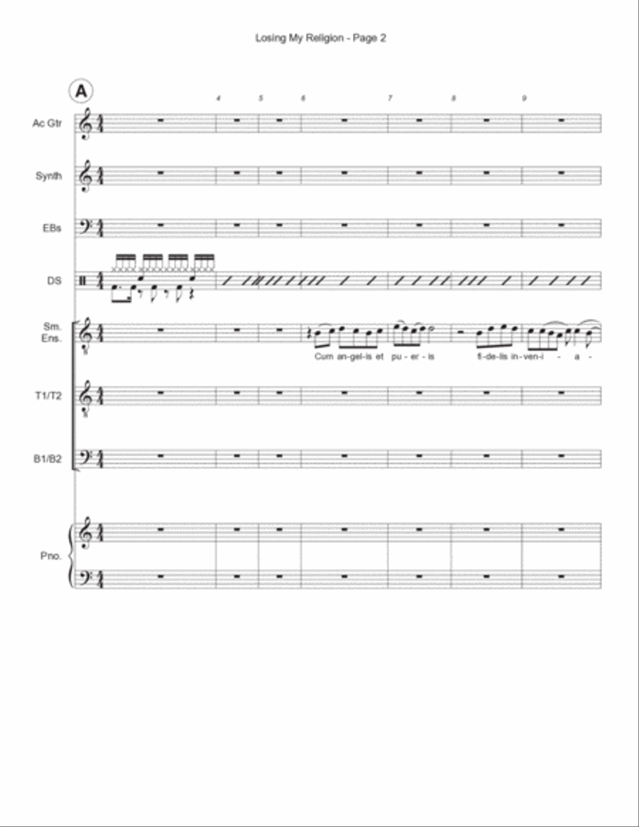 Losing My Religion Losing My Religion Bass Guitar scores gallery preview page 2