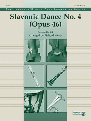 Book cover for Slavonic Dance No. 4 (Opus 46)