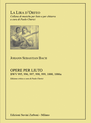 Book cover for Opere Complete Per Liuto