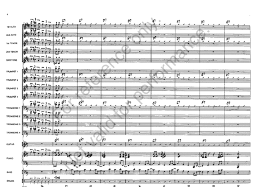 The Boogieman Jazz Ensemble scores gallery preview page 5