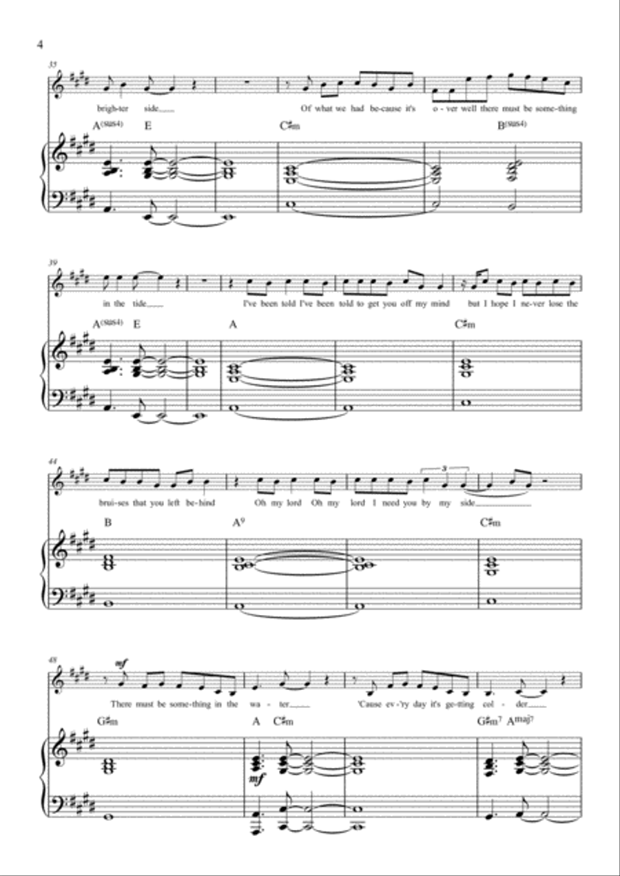 Bruises Voice scores gallery preview page 4
