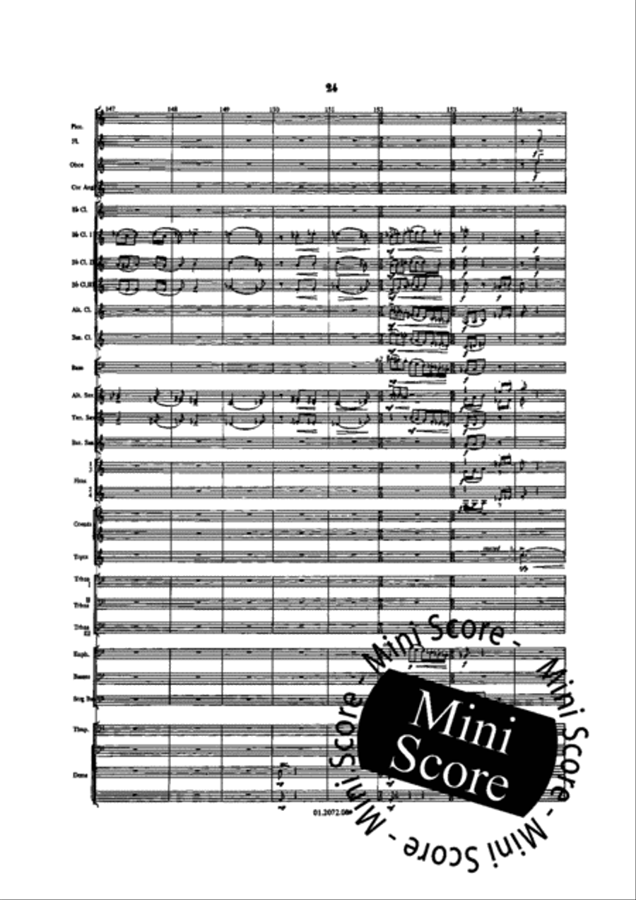 Atmospheres Concert Band scores gallery preview page 28
