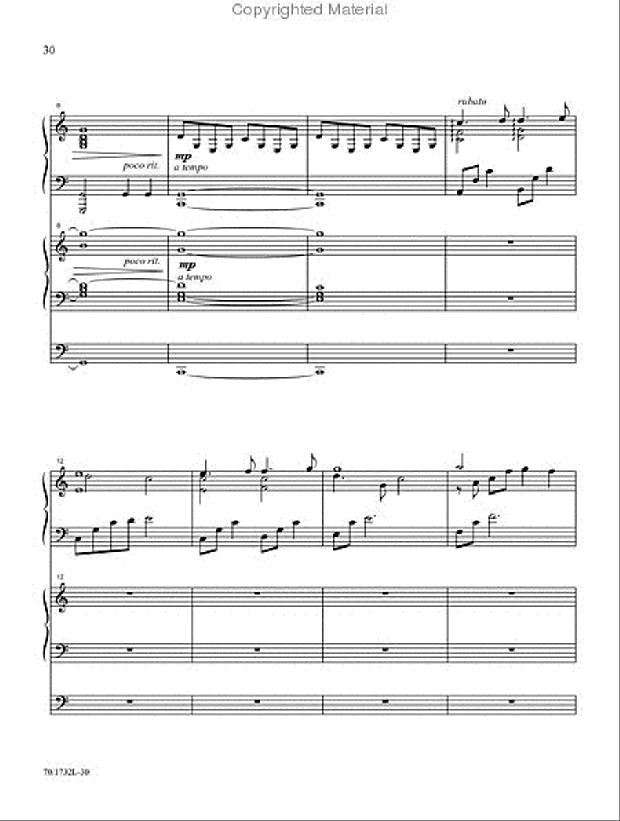 Powerful Praise Organ scores gallery preview page 6