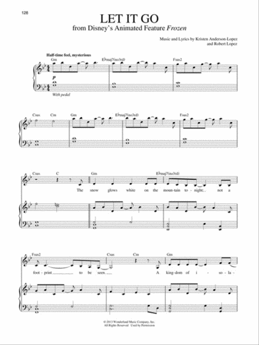 Disney Songs for Singers - Revised Edition Voice scores gallery preview page 3