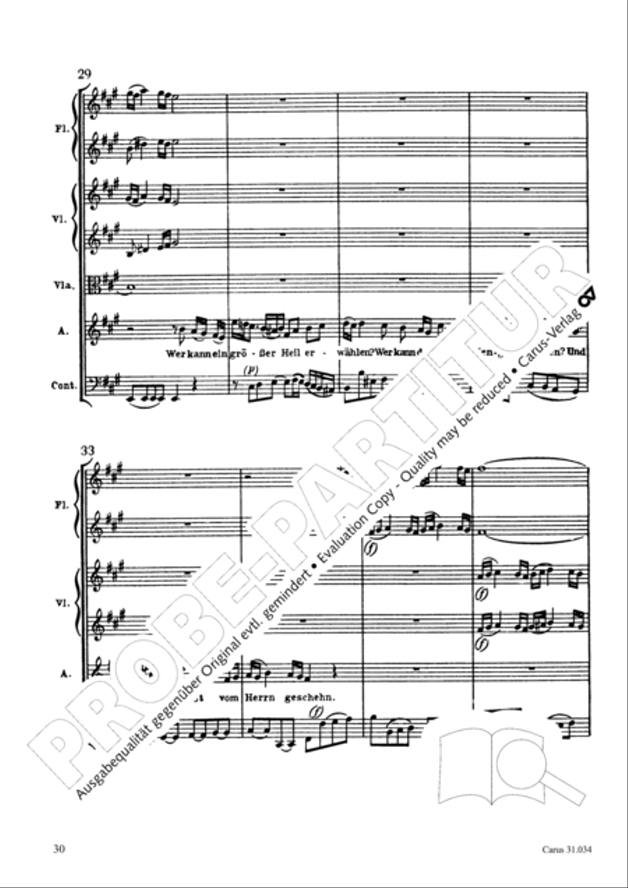 O fire everlasting (O ewiges Feuer, o Ursprung der Liebe) ATB scores gallery preview page 45